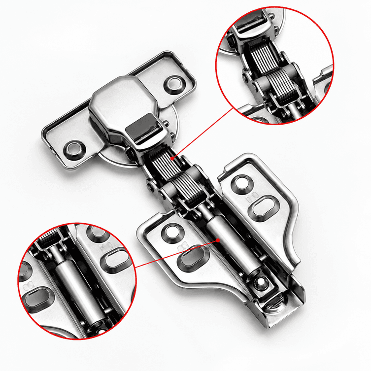 2D Hydraulic Hinge (Inset Overlay) H-013
