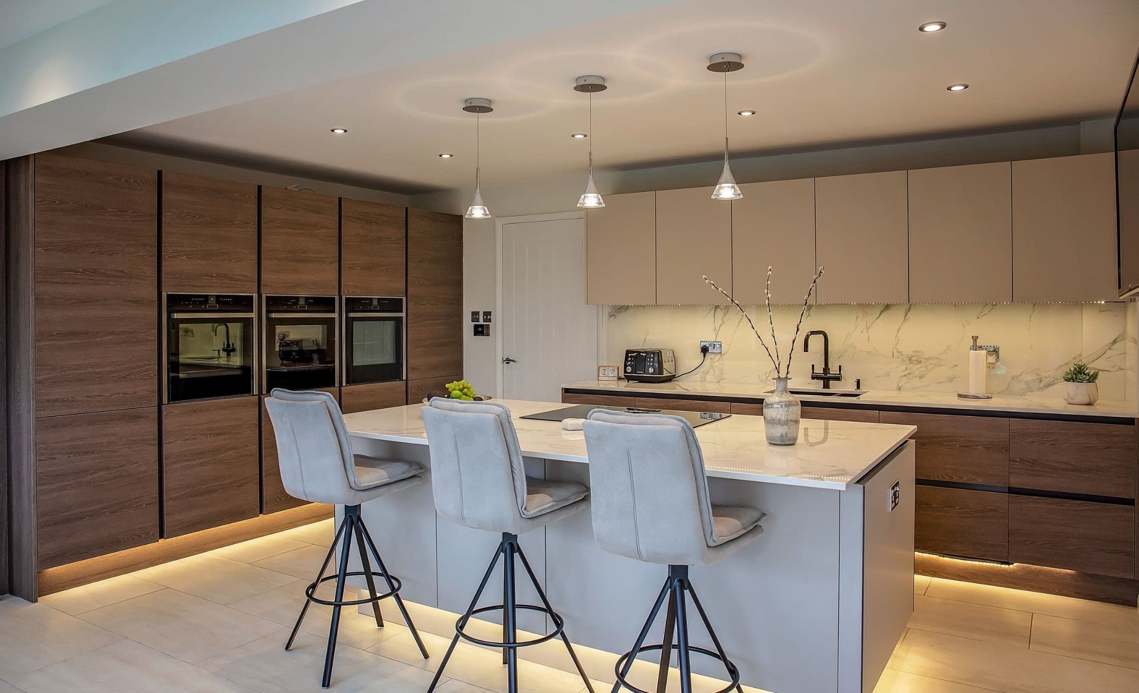 Modern Greige Kitchen