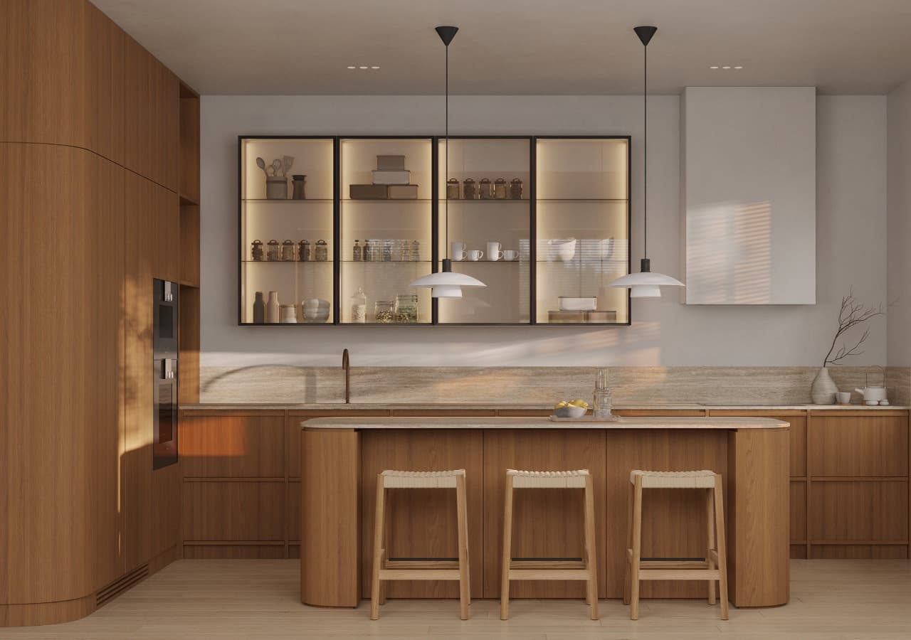 Modern Greige Kitchen image 2
